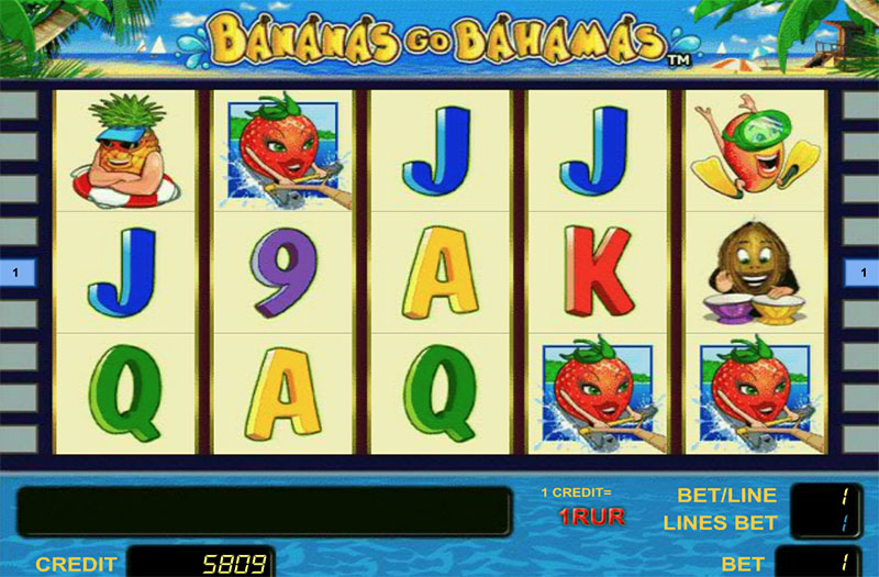 Играть Онлайн Bananas Go Bahamas