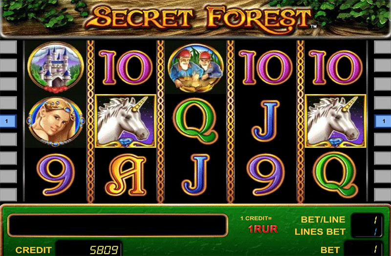 secret forest игровой автомат